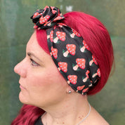 Cloth headband with wire inside