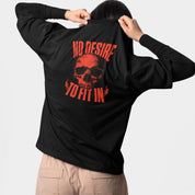 No Desire V Neck Oversized T-shirt