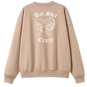 Bat Shit Crazy Oversized Crew Neck