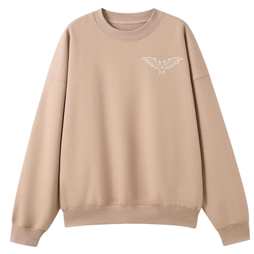 Bat Shit Crazy Oversized Crew Neck