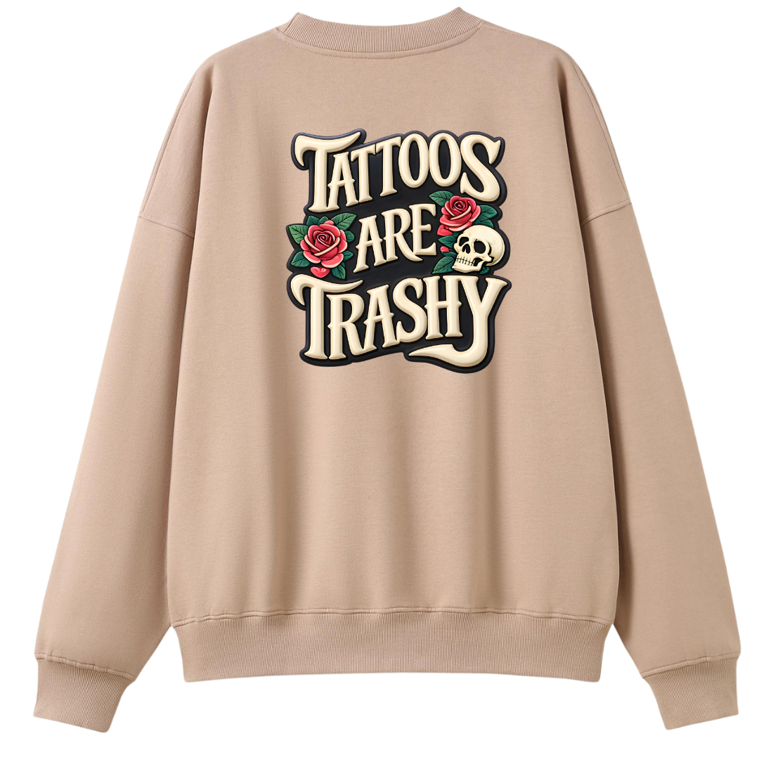 PeachCrewNeck-TattoosAreTrashy-BackPrint.png