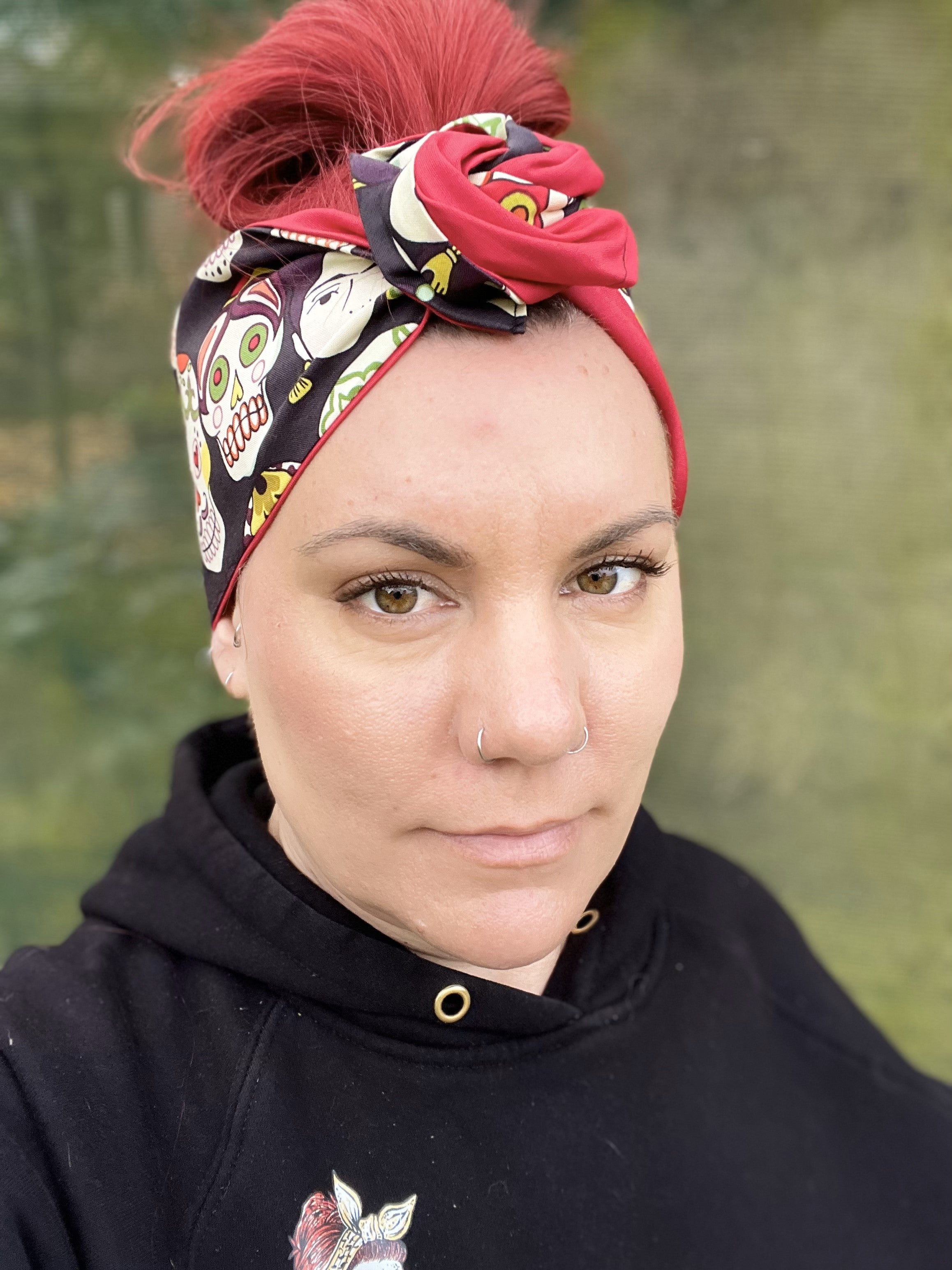 Sugar Skulls Reversible Wire Headband