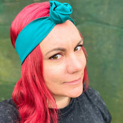 Turquoise Wire Headwrap