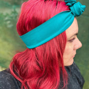 Turquoise Wire Headwrap
