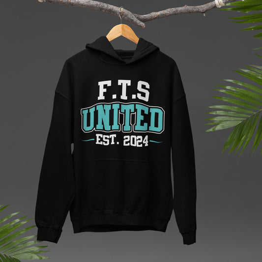 FTS United College Hoodie - Black