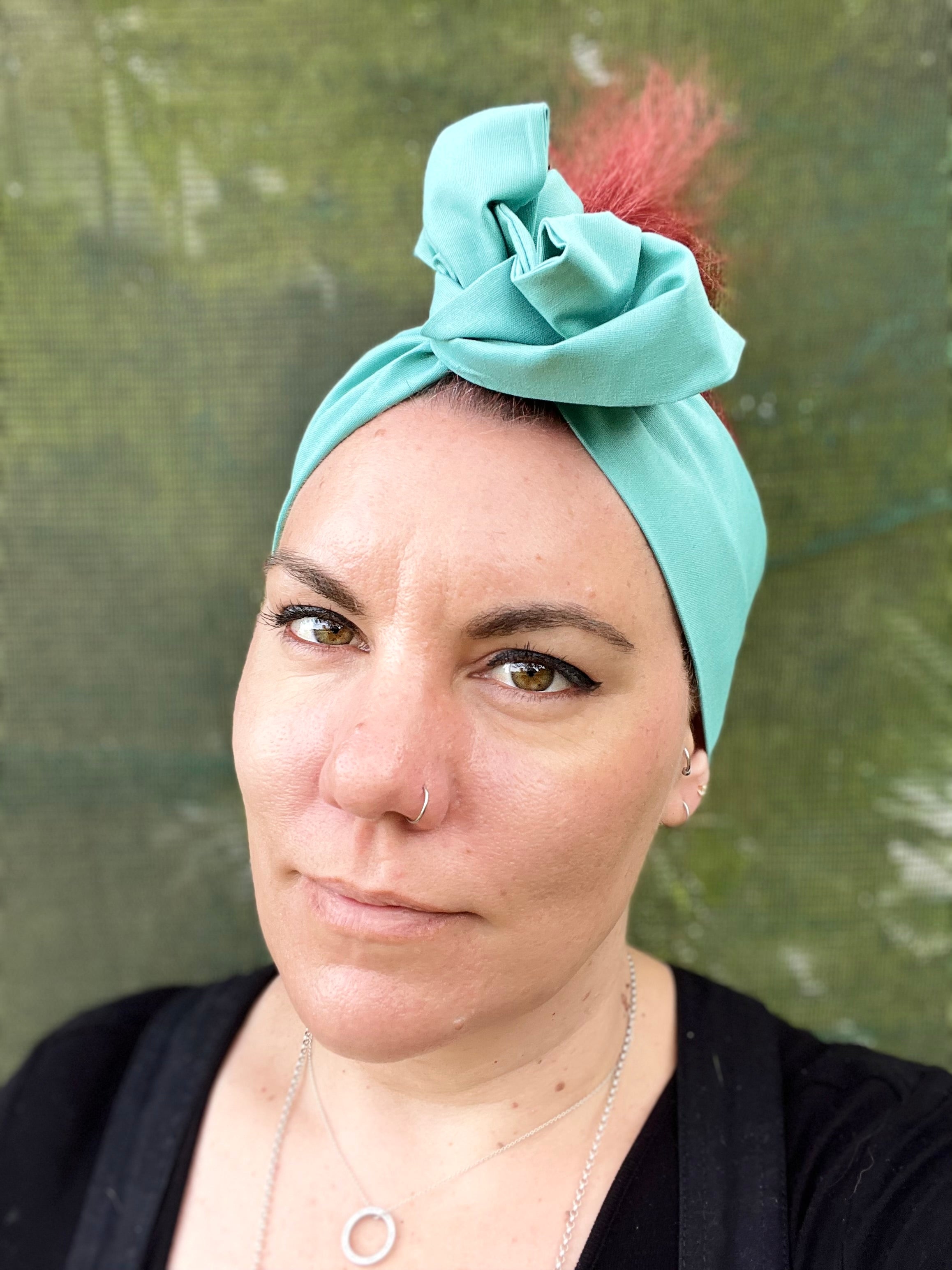 Cambridge Green Boho Wire Headband - Bae Bands Australia Twist Bow Wire Headband allows for your headband to stay in place all day with no headaches,