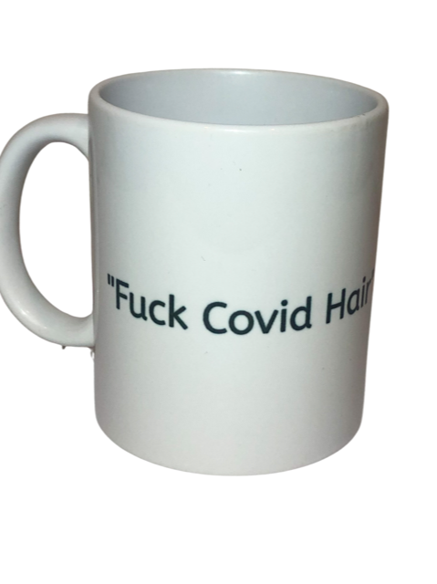 Bae Band "Fuck Covid Hair" Mug - Bae Bands Australia Twist Bow Wire Headband allows for your headband to stay in place all day with no headaches,