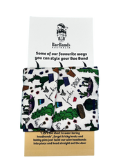 F**king P*ick on White Wired Head Wrap