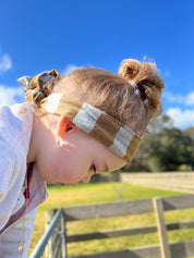 Grey & Gold Bae Kids Boho Wire Headband