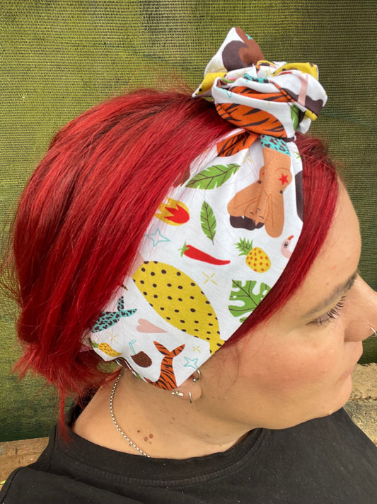 Naked Mermaids Wired Head Wrap