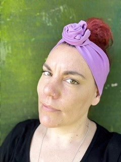 Purple Boho Wire Headband - Bae Bands Australia Twist Bow Wire Headband allows for your headband to stay in place all day with no headaches,