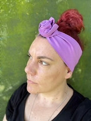 Purple Boho Wire Headband - Bae Bands Australia Twist Bow Wire Headband allows for your headband to stay in place all day with no headaches,