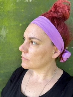 Purple Boho Wire Headband - Bae Bands Australia Twist Bow Wire Headband allows for your headband to stay in place all day with no headaches,