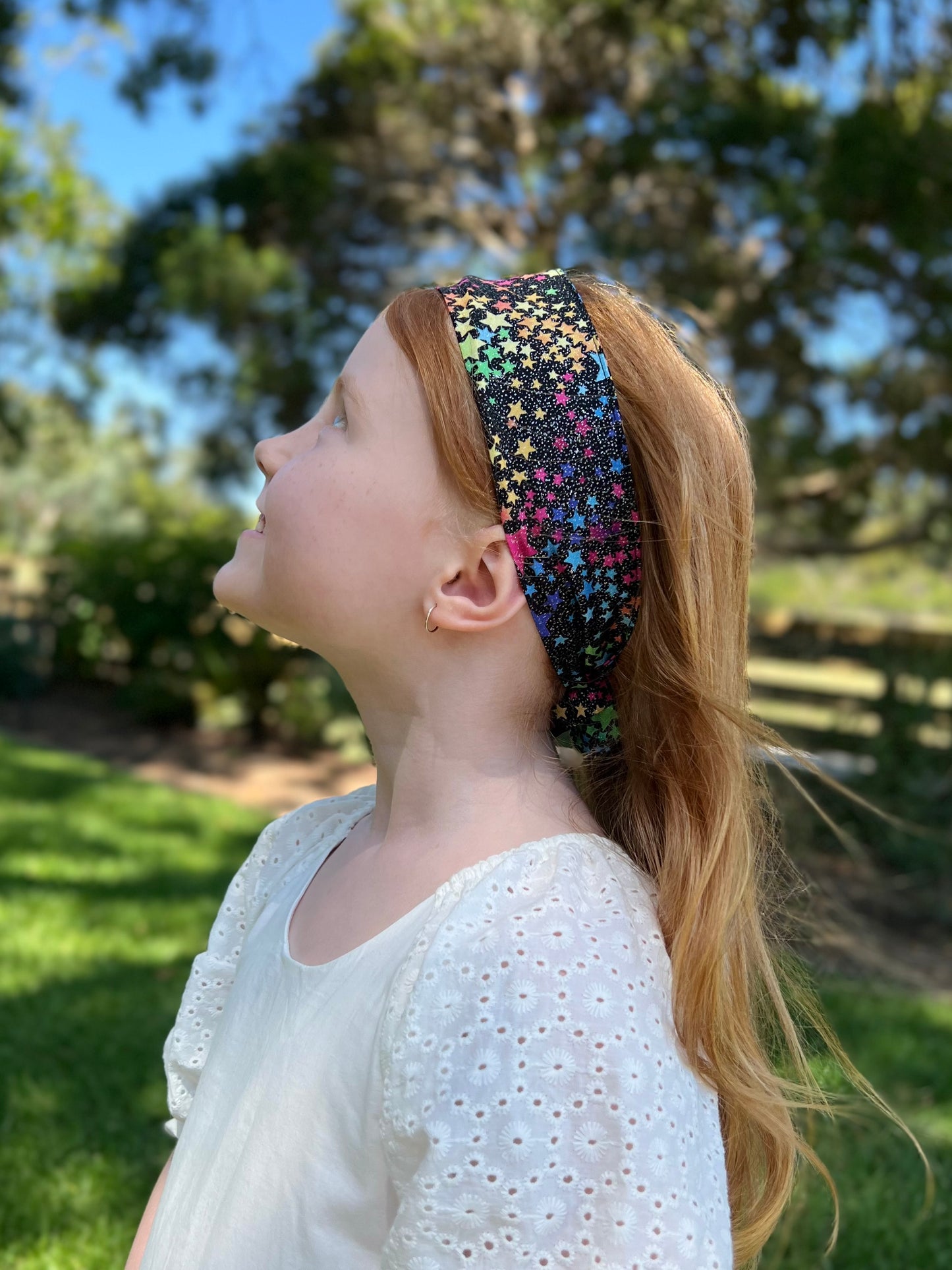 Sparkle Star- Bae Kids Boho Wire Headband - Bae Bands Australia Twist Bow Wire Headband allows for your headband to stay in place all day with no headaches,