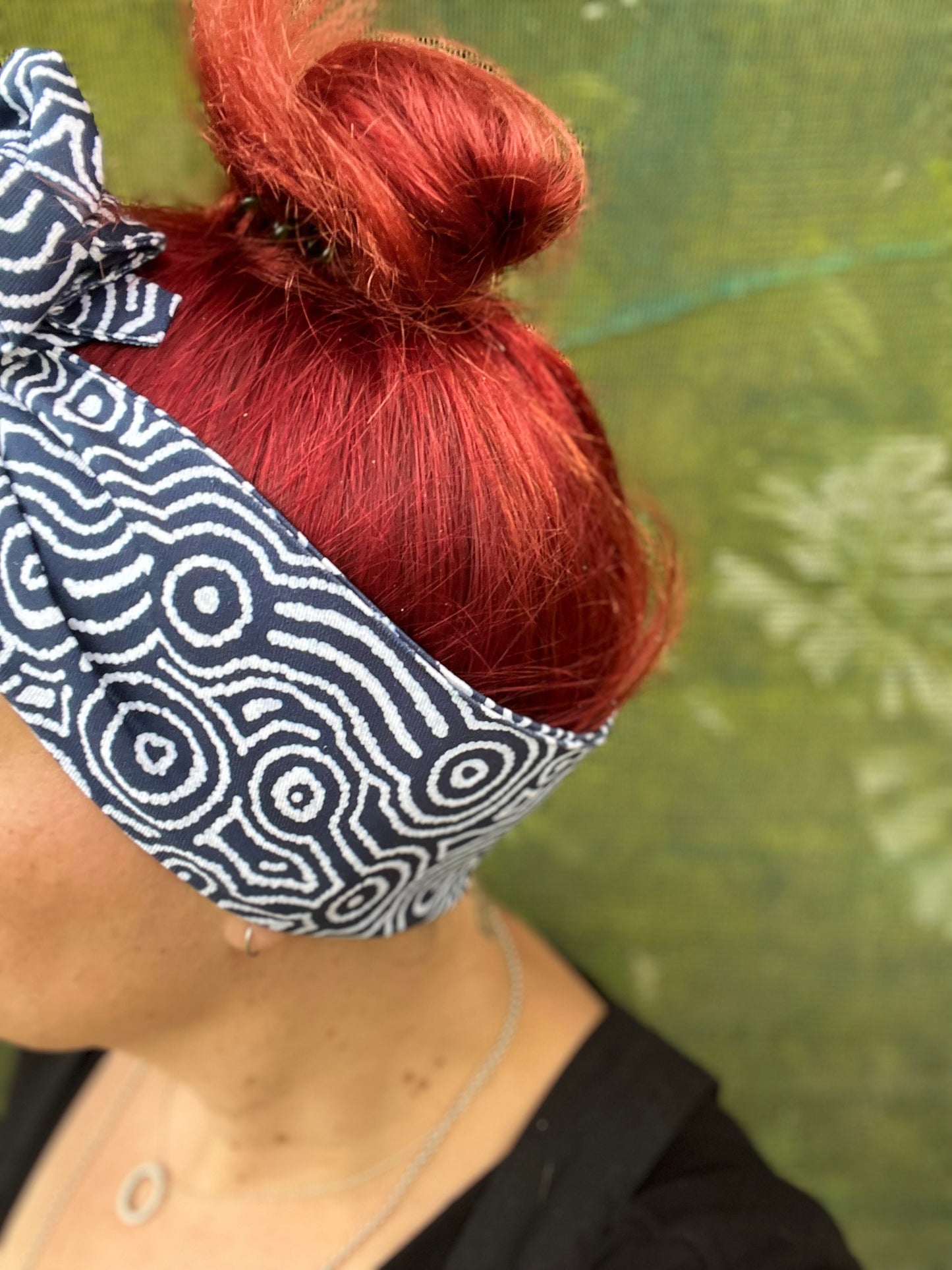 Water Dreaming Boho Wire Headband - Bae Bands Australia Twist Bow Wire Headband allows for your headband to stay in place all day with no headaches,