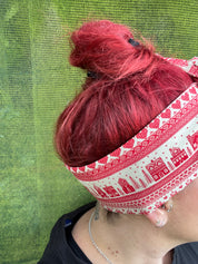 Xmas Ugly Sweater Wired Head Wrap